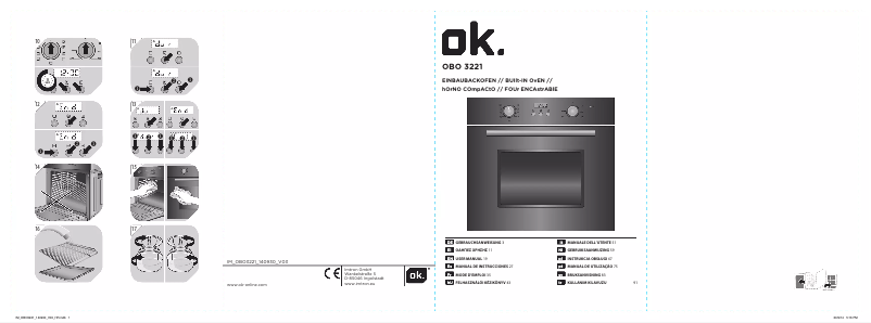 First page image of the manual for OBO 3221