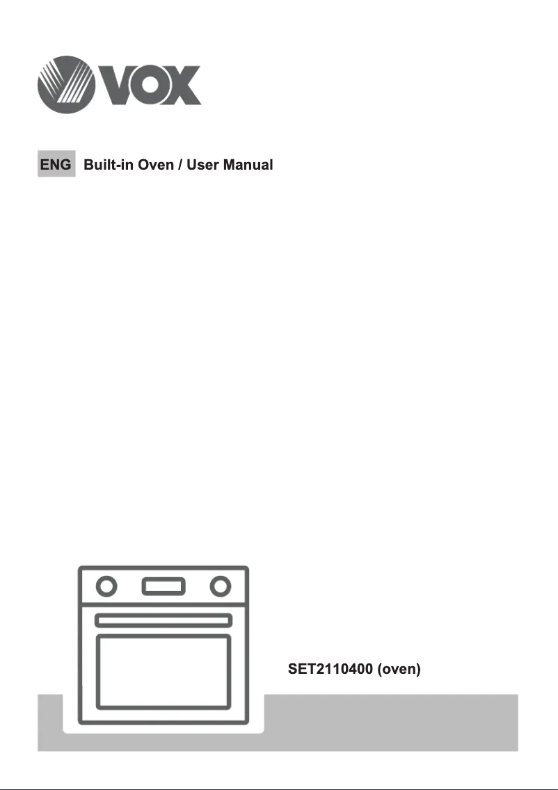 First page image of the manual for SET2110400