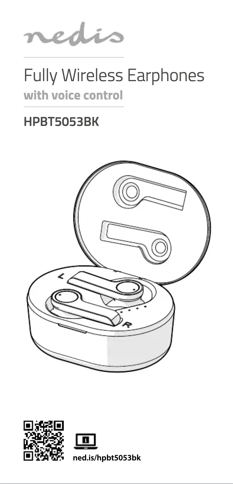 First page image of the manual for HPBT5053BK