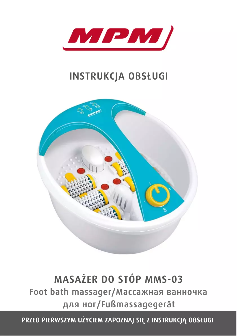 Page 1 of the manual User Manual MPM MMS-03