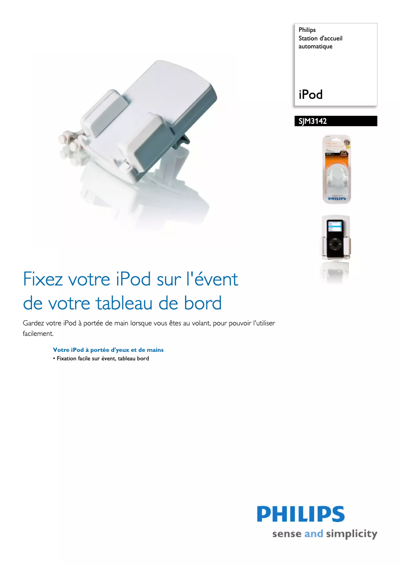 First page image of the manual for SJM3142