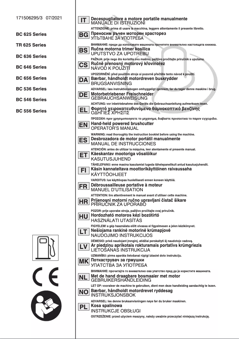 First page image of the manual for SBC 656 D