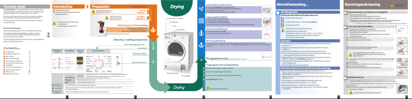 First page image of the manual for WTE8630BGB