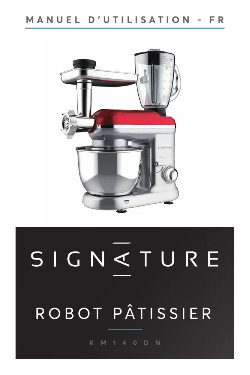 First page image of the manual for KM140DN