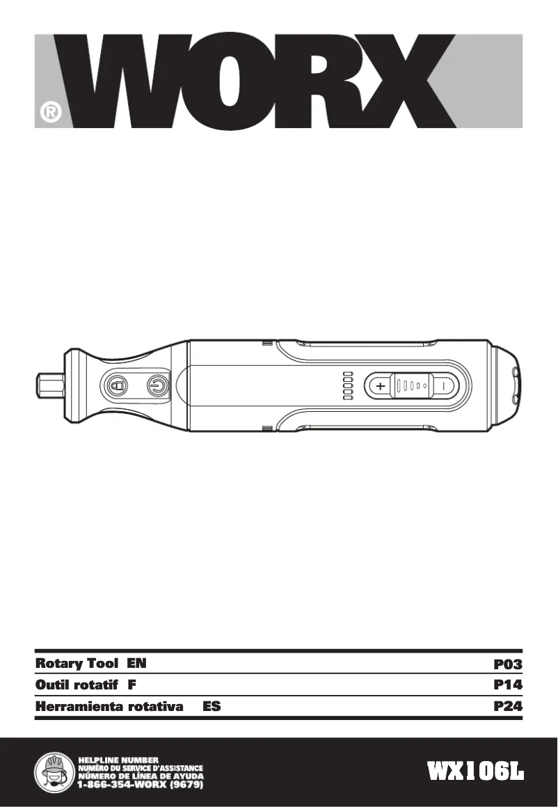 First page image of the manual for WX106L