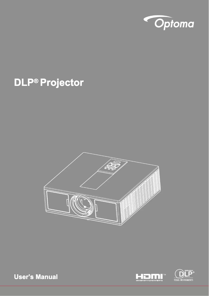 First page image of the manual for ZU610T