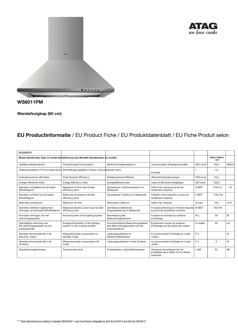 First page image of the manual for WS6011PM