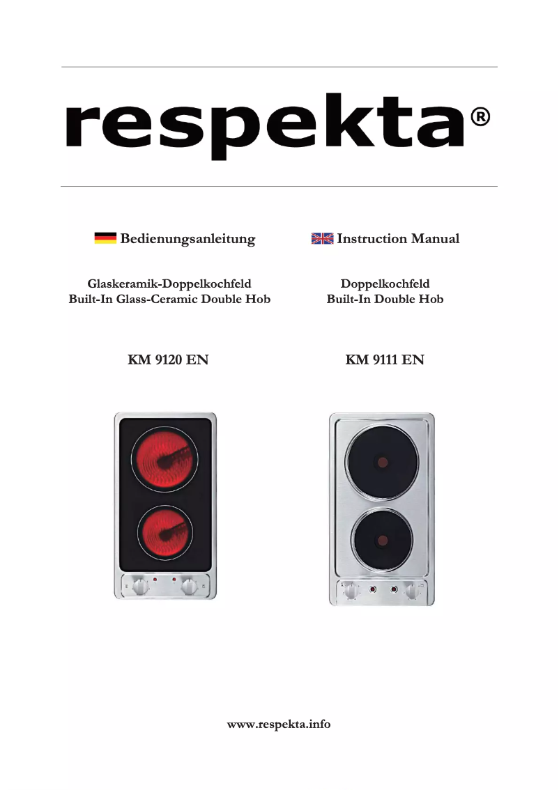 First page image of the manual for Zeno KM9111EN