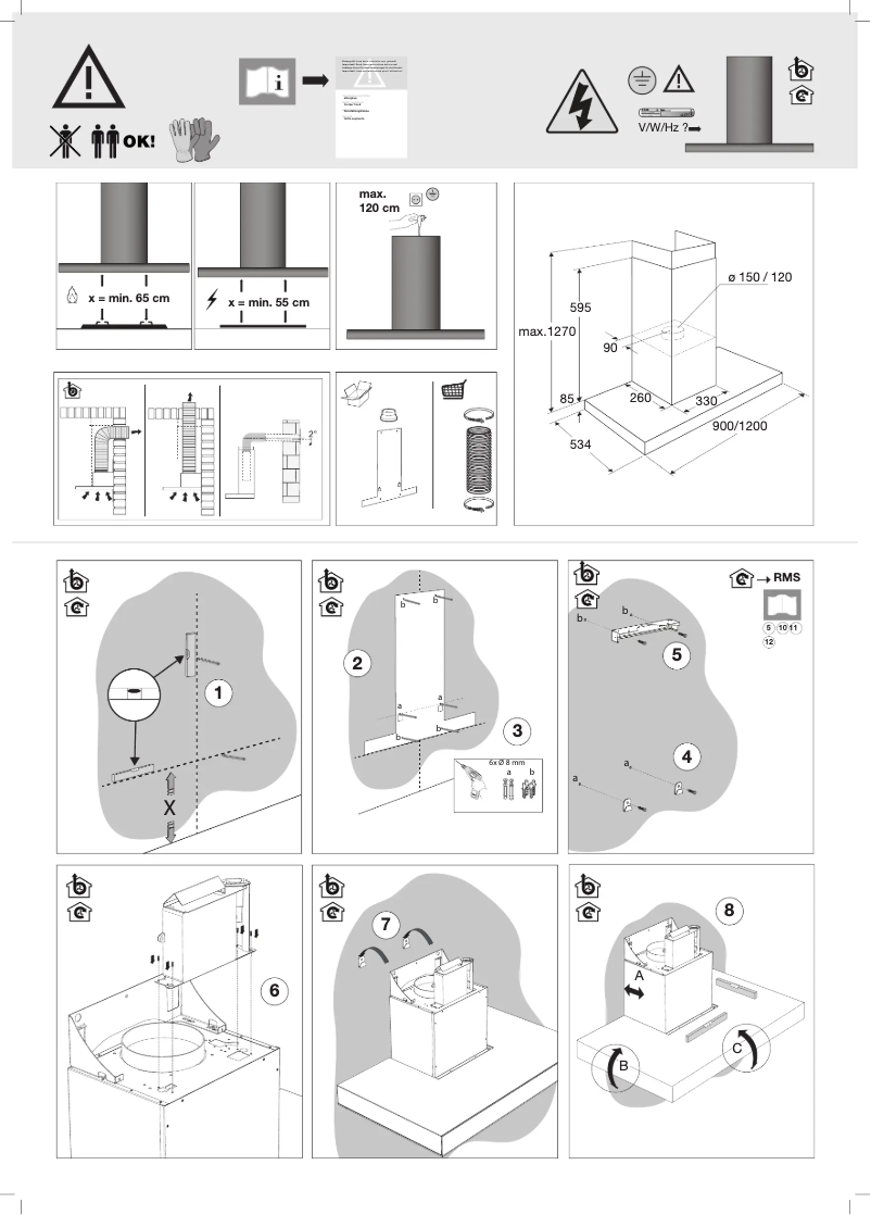 First page image of the manual for CW4930G