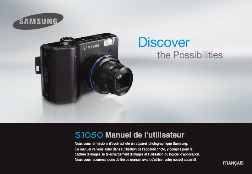 First page image of the manual for S1050