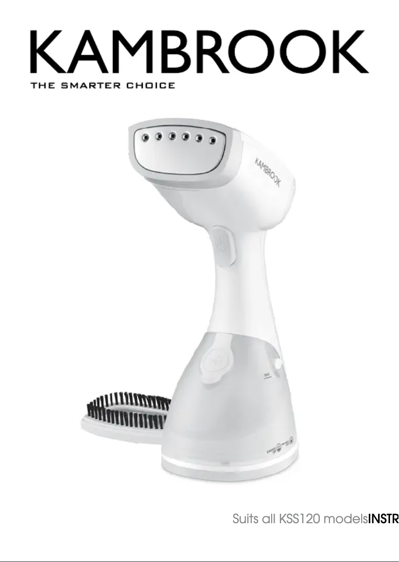 Page 1 of the manual User Manual Kambrook SwiftSteam KSS120