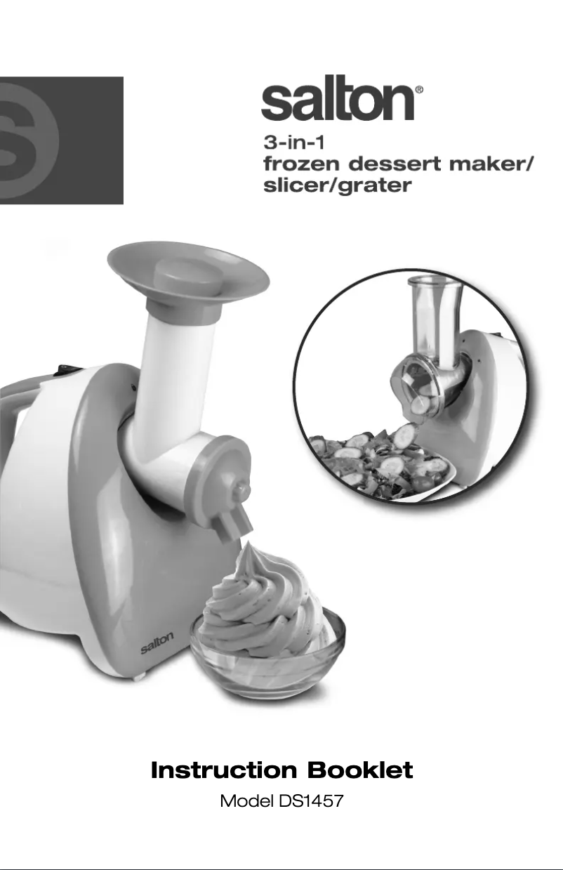 First page image of the manual for DS1457