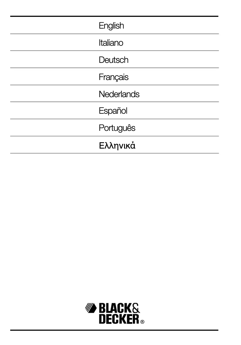 First page image of the manual for GR360 Type 1