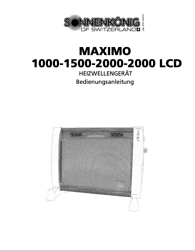First page image of the manual for Maximo 2000