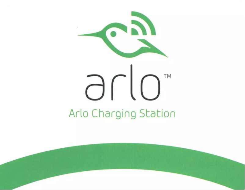 First page image of the manual for Arlo Pro Charging Station