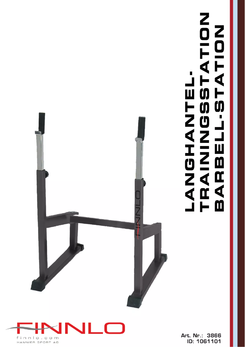 First page image of the manual for Halterstation