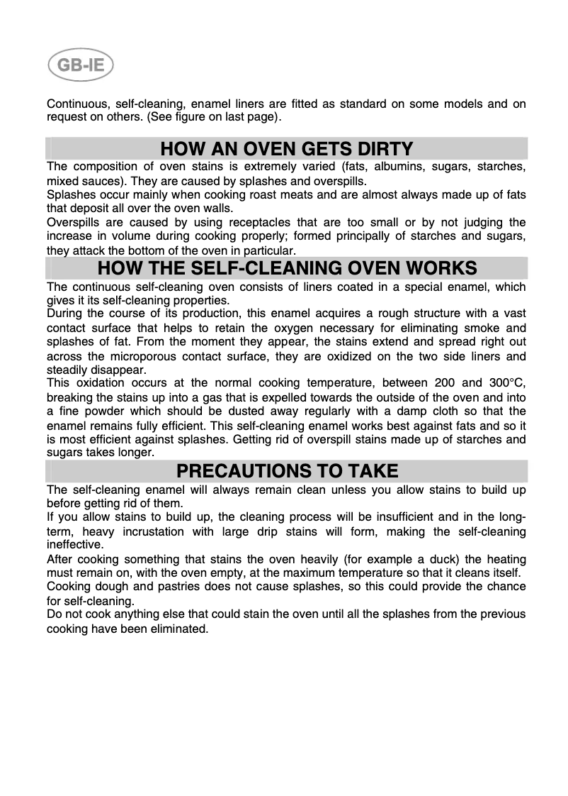 Page 1 of the manual User Manual Smeg SE995XR-8