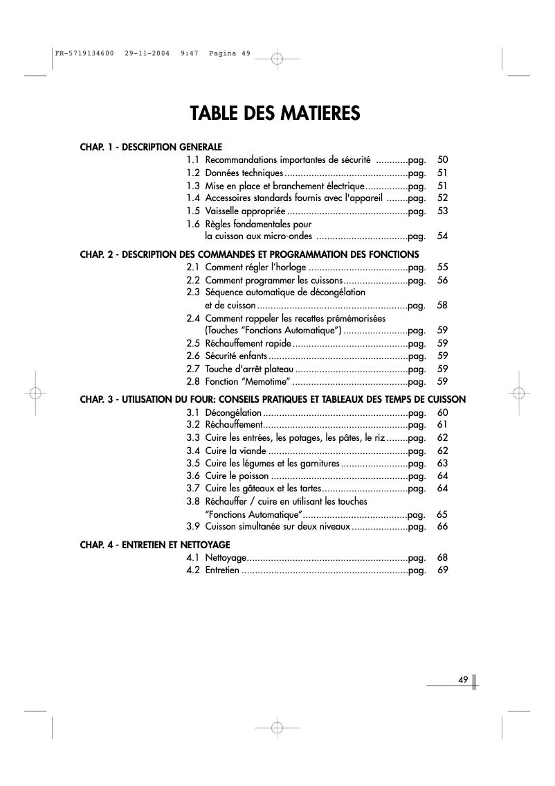 First page image of the manual for MIC250X