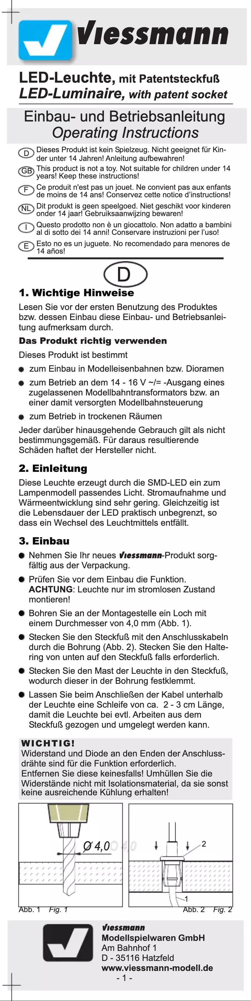 Page 1 of the manual User Manual Viessmann 6490