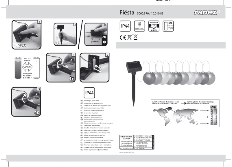 First page image of the manual for 10.010.85