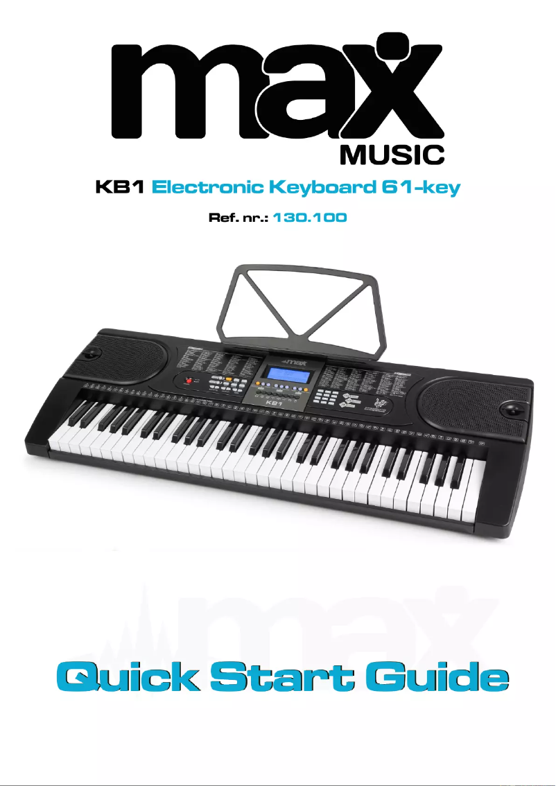 Image de la première page du manuel de l'appareil KB1