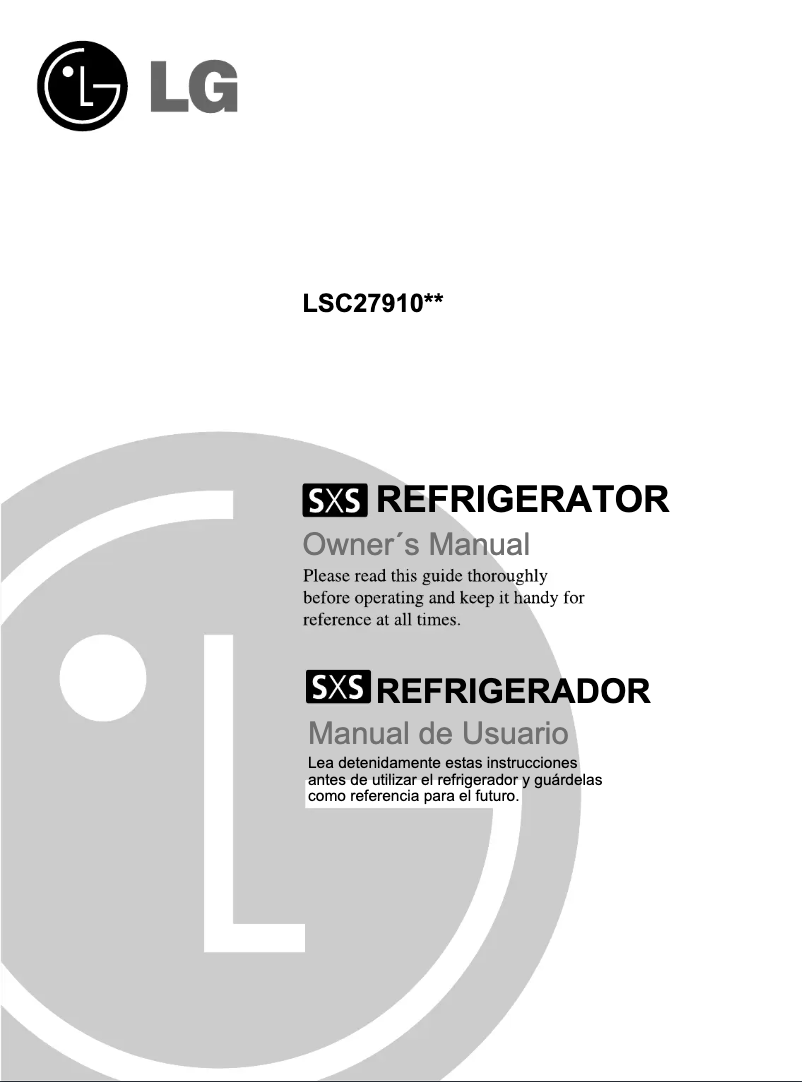 First page image of the manual for GM-L279UTRM