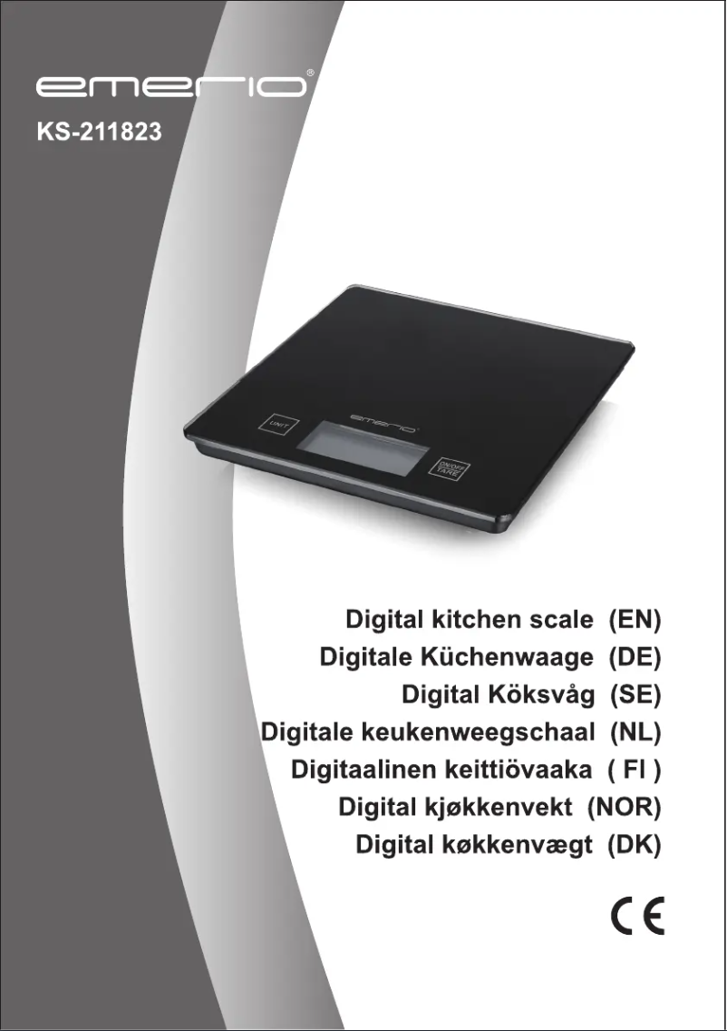 First page image of the manual for KS-211823