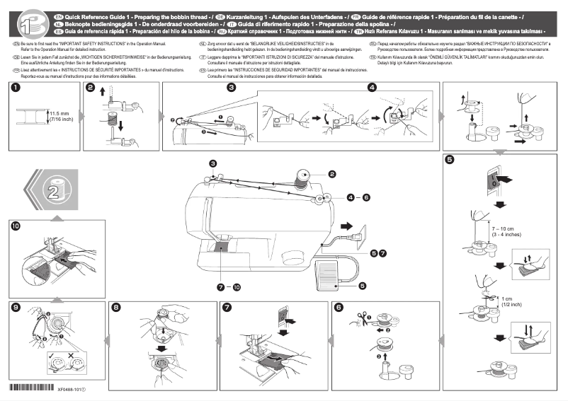 Page 1 of the manual User Manual Brother JSL-30