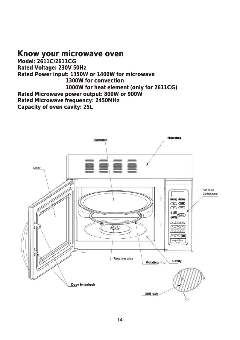 Page 1 of the manual User Manual Everglades EV 259