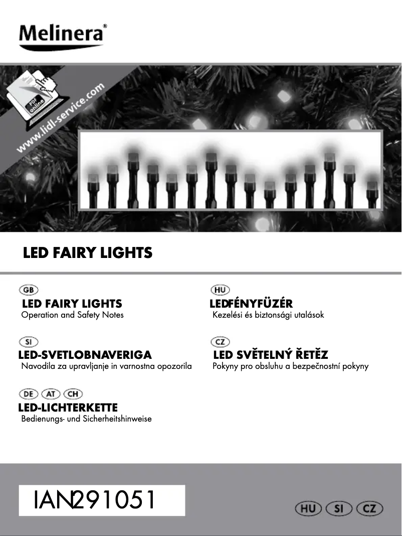 First page image of the manual for IAN 349678