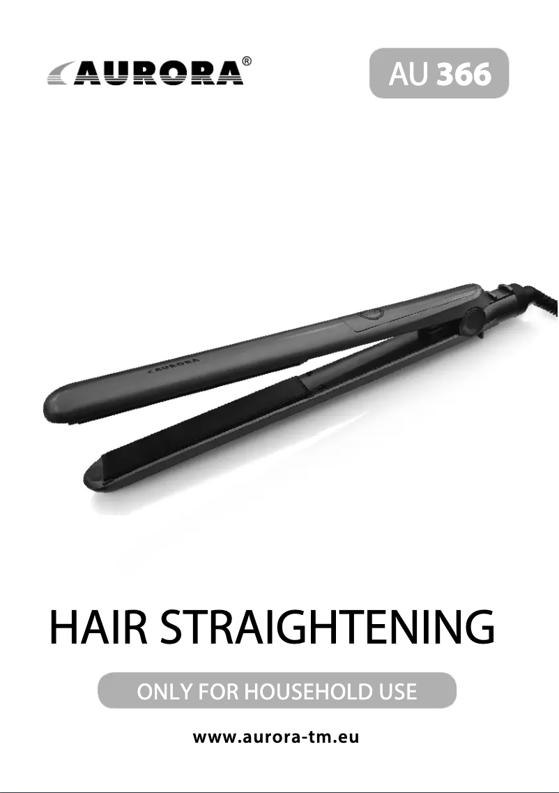 First page image of the manual for AU 366