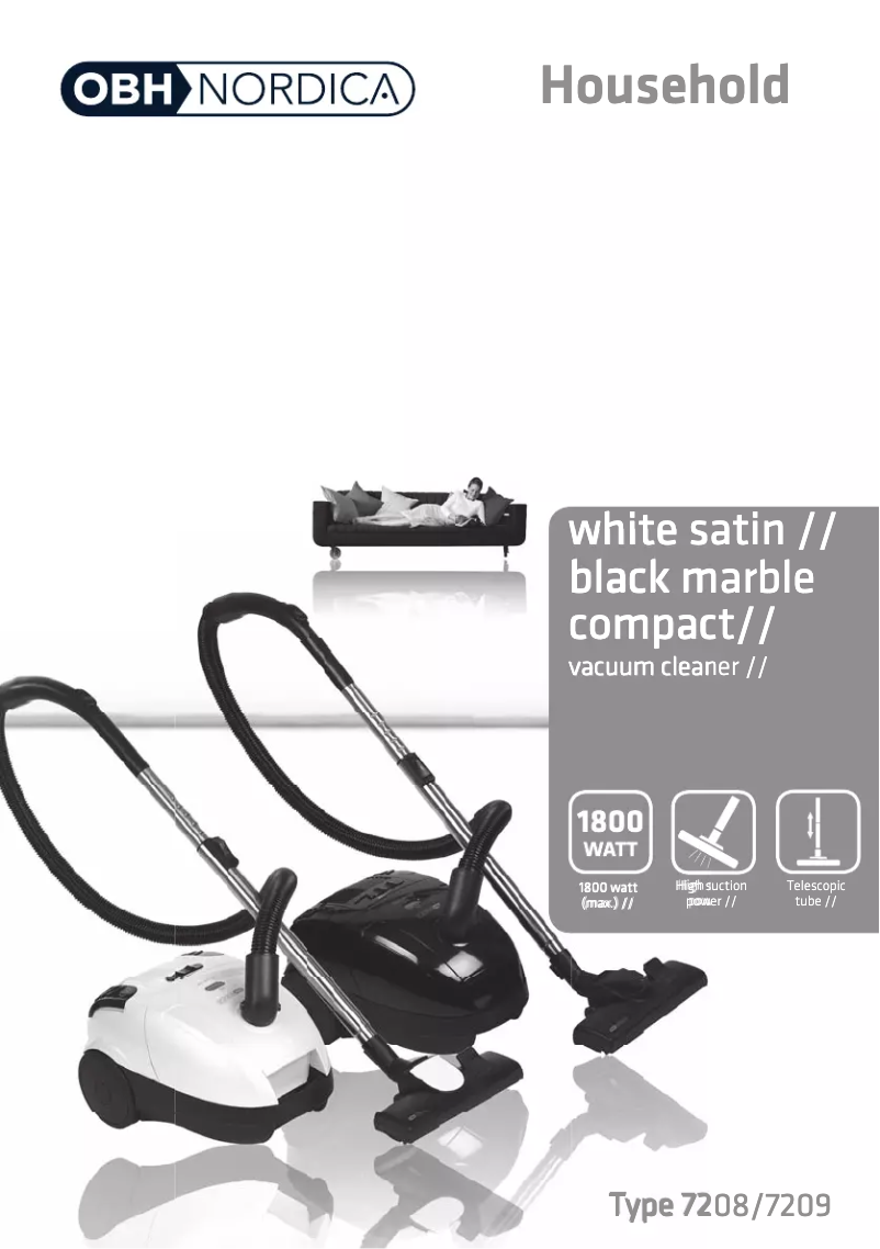 First page image of the manual for Compact 7208