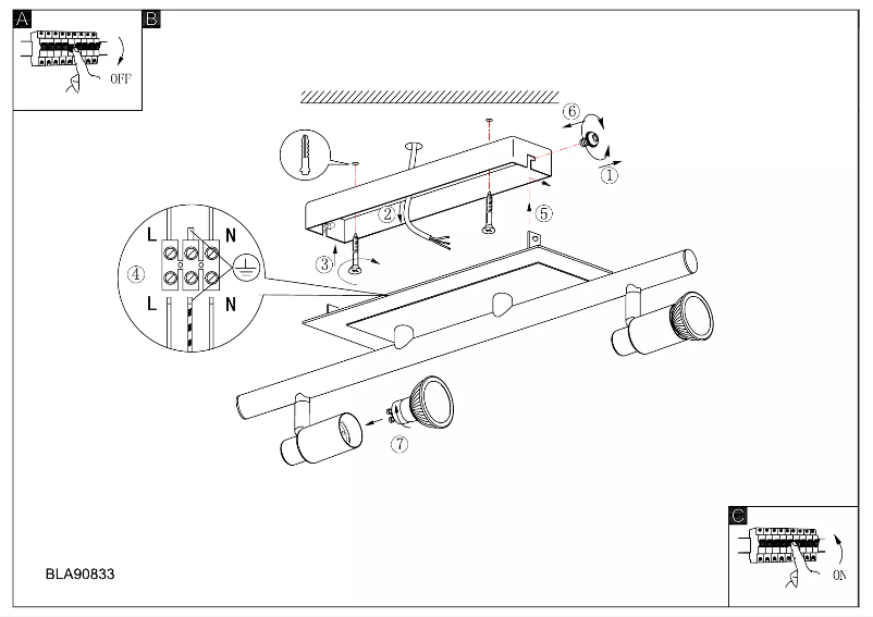 Page 1 of the manual User Manual Eglo Eridan