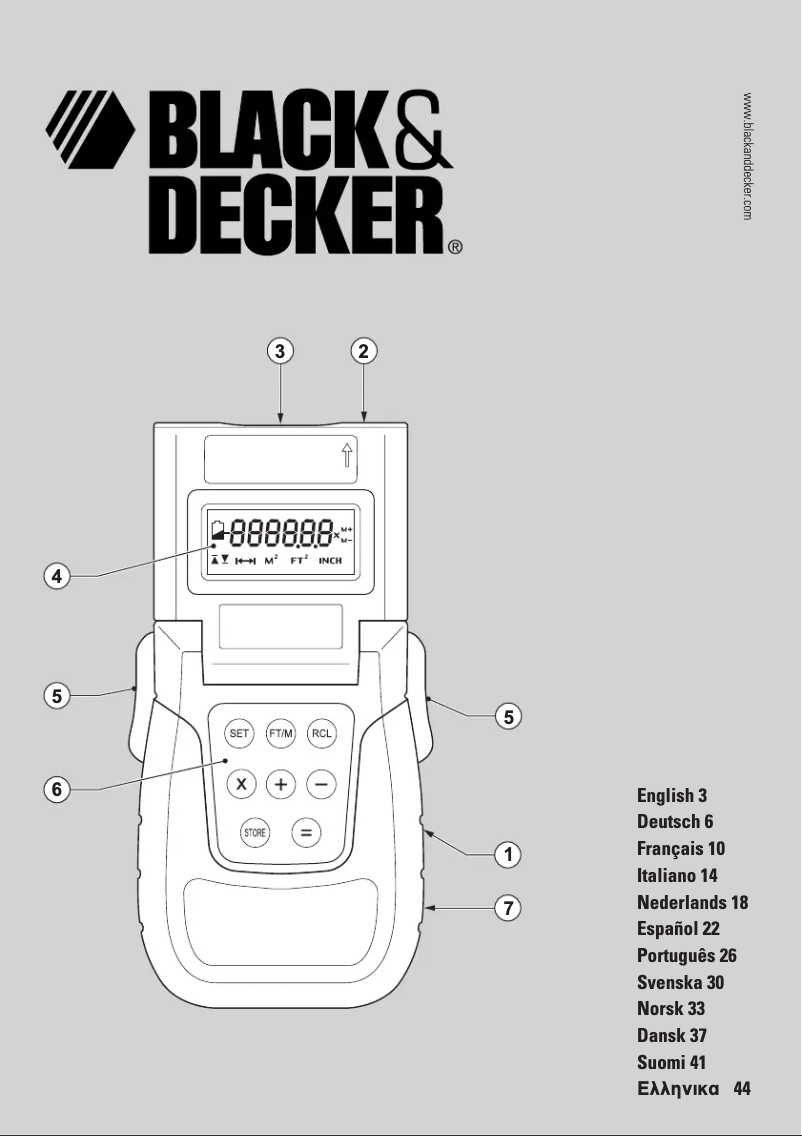 First page image of the manual for BDM100