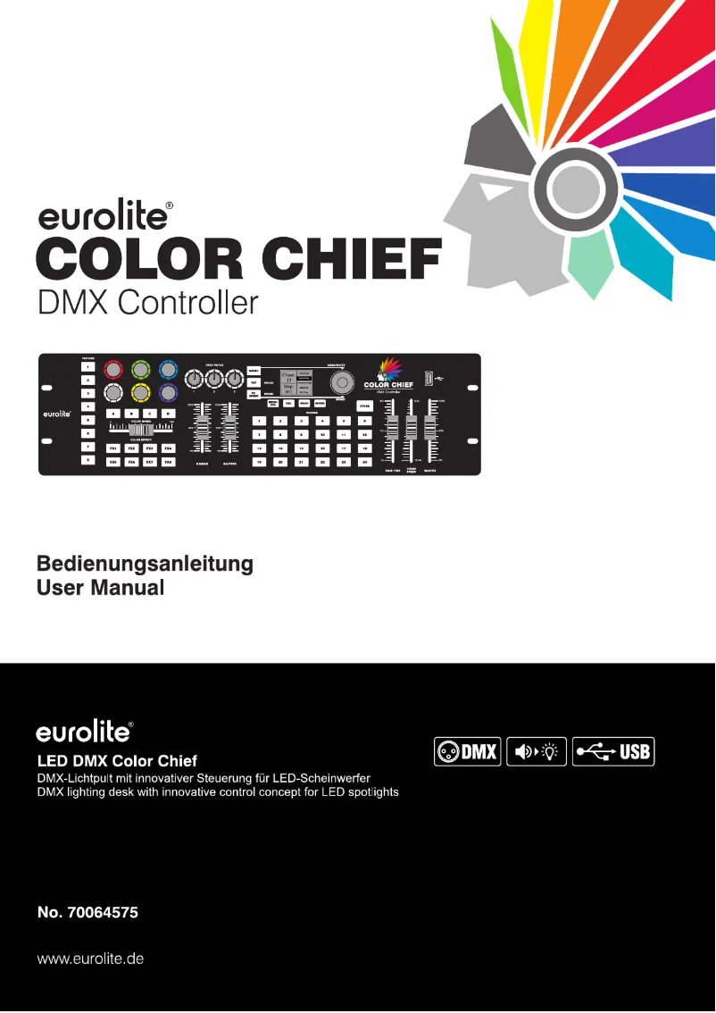 First page image of the manual for Color Chief