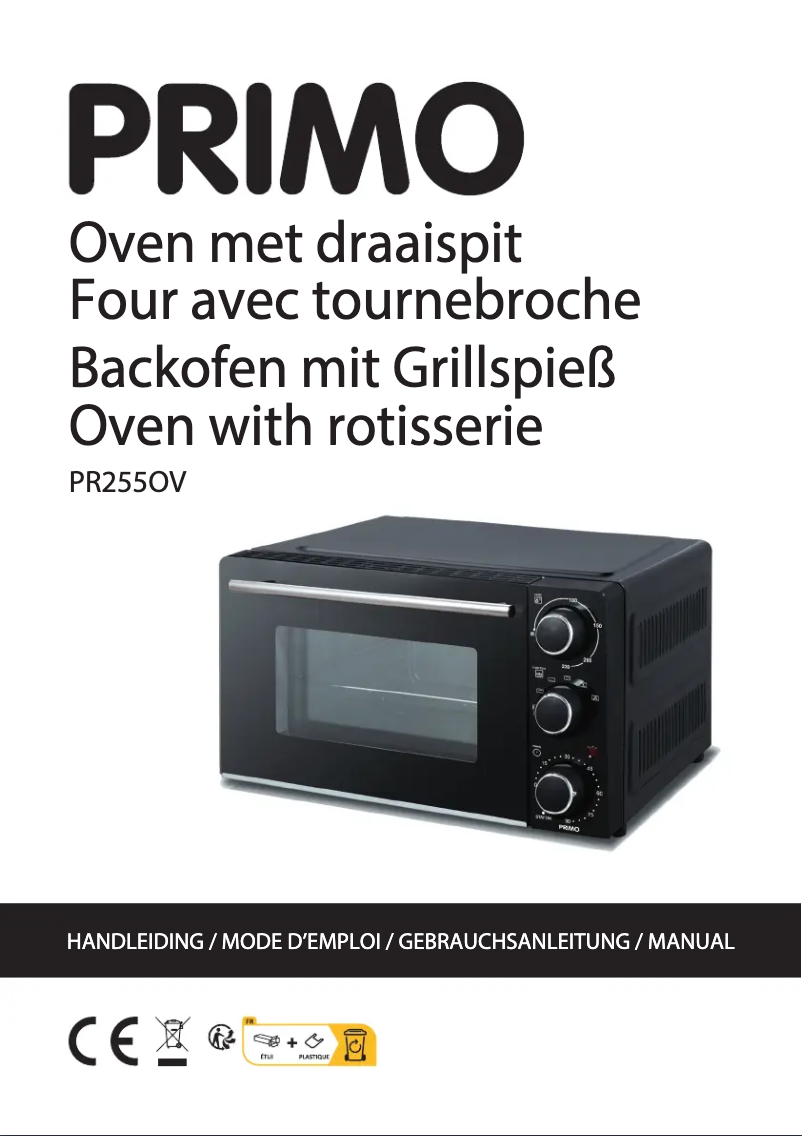 Page 1 of the manual User Manual Primo PR255OV