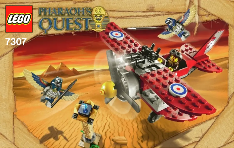 Page 1 of the manual User Manual Lego Flying Mummy Attack