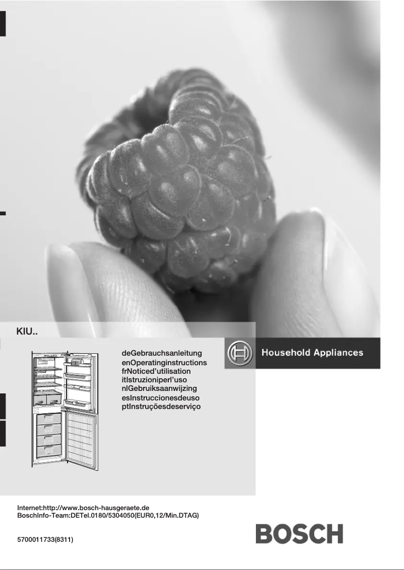 First page image of the manual for KIU26441FF
