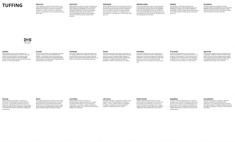 First page image of the manual for TUFFING 002.392.33