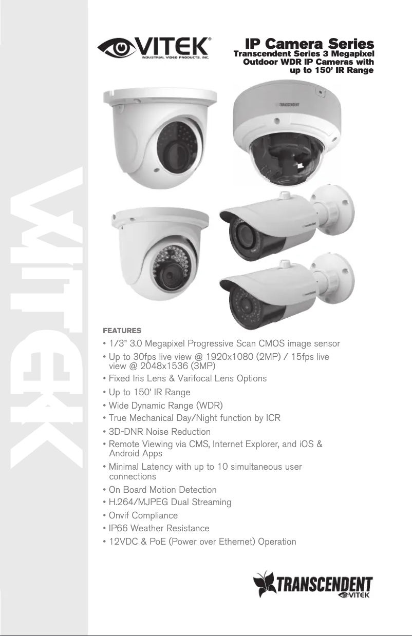 First page image of the manual for VTC-TNT30R3V