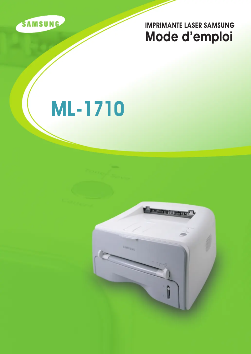 First page image of the manual for ML-1710