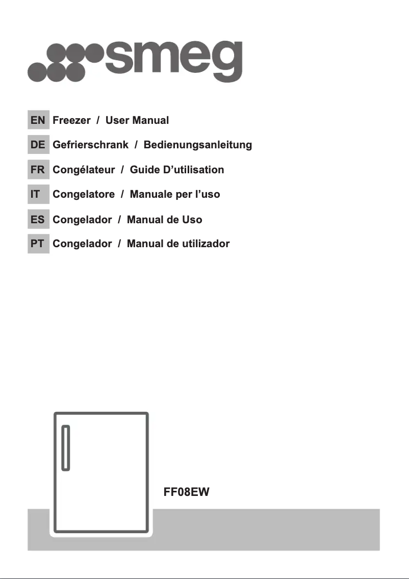 First page image of the manual for FF08EW
