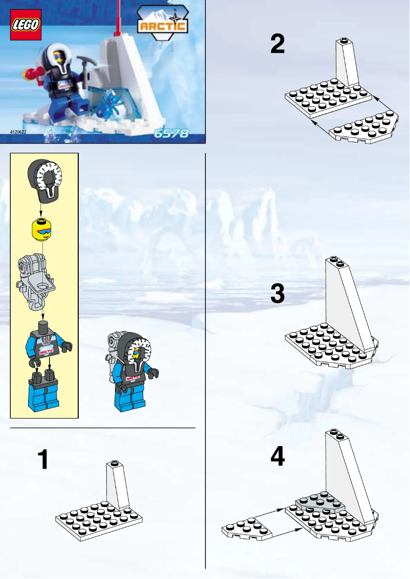 Page 1 of the manual User Manual Lego POLAR EXPLORER