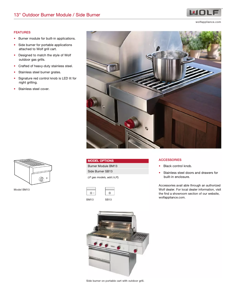 Image de la première page du manuel de l'appareil SB13