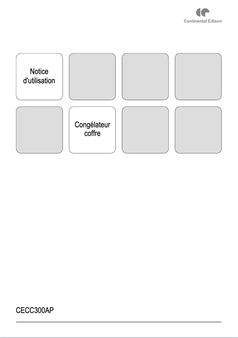 Page 1 of the manual User Manual Continental Edison CECC300AP