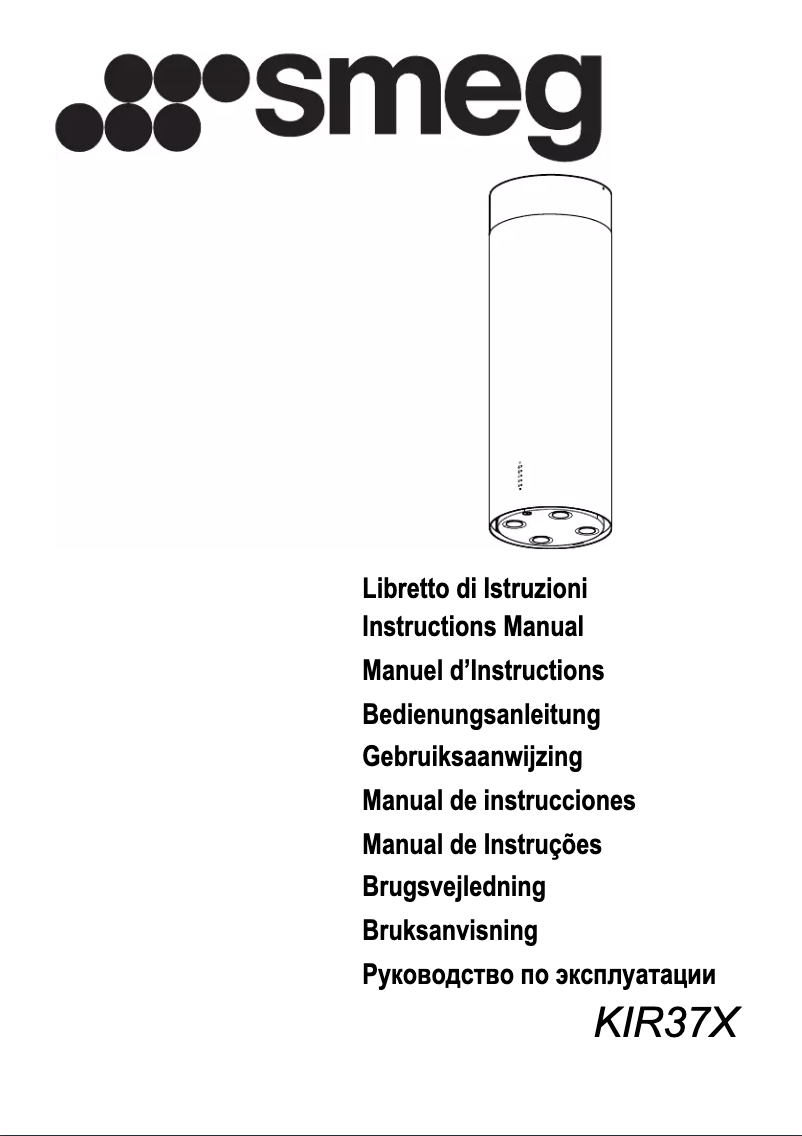 Page 1 of the manual User Manual Smeg KIR37X