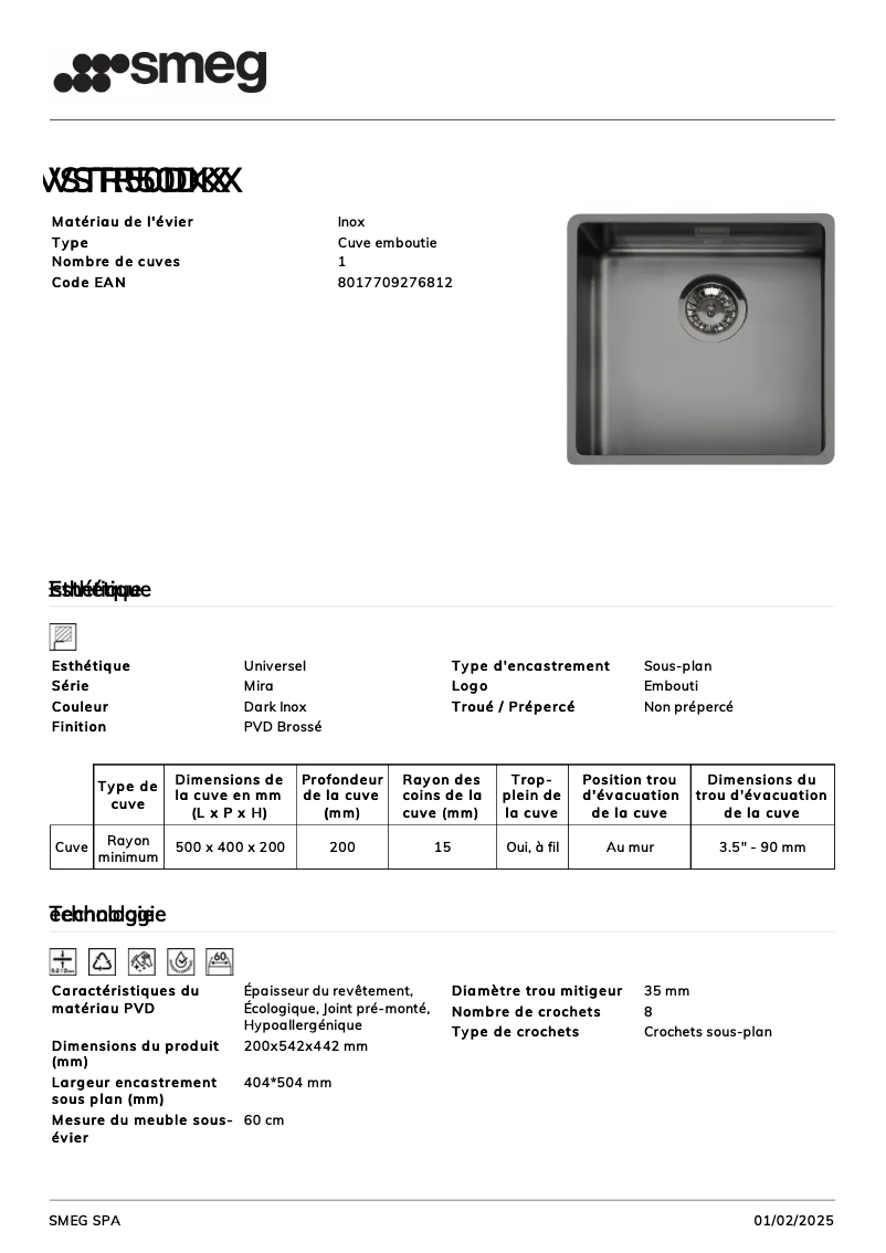 First page image of the manual for VSTR50DKX