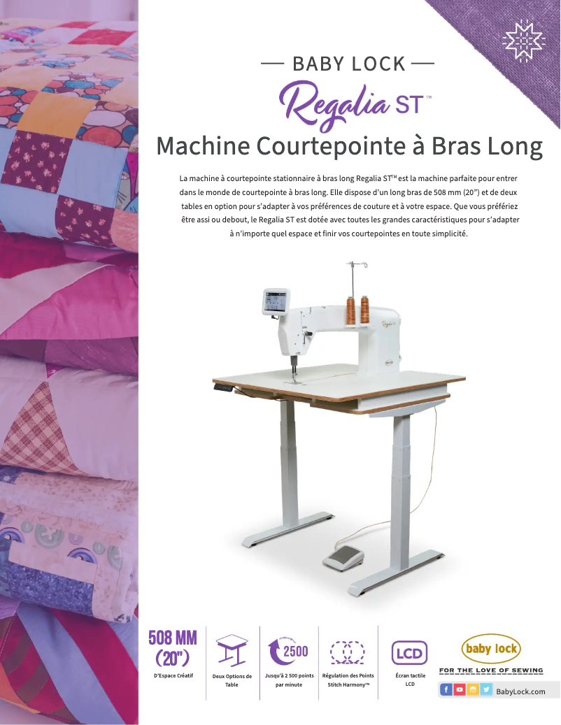 First page image of the manual for Regalia ST