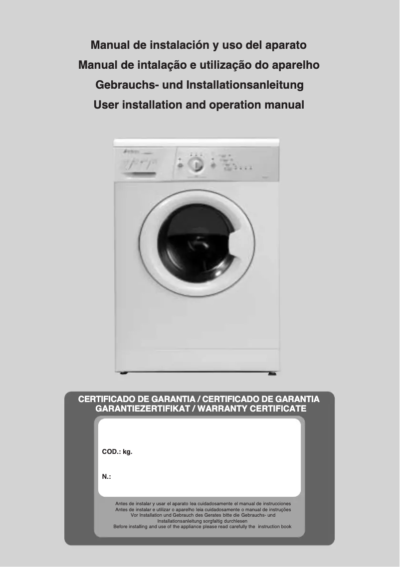 First page image of the manual for L-660G