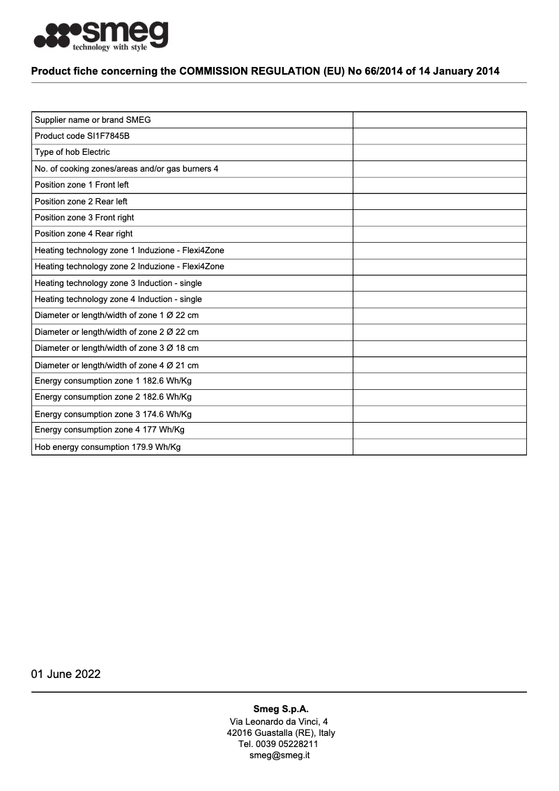 First page image of the manual for SI1F7845B